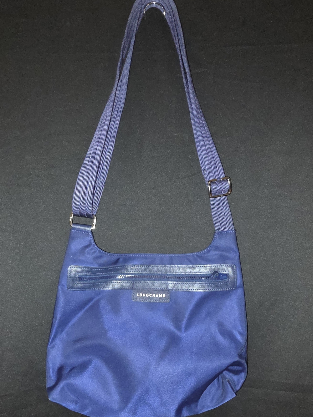 Authentic Longchamp Le Pliage Néo Small Nylon Backpack Navy Blue